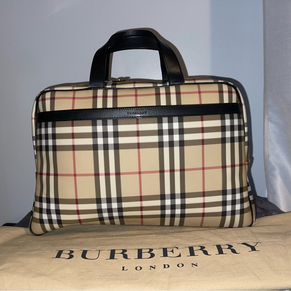 Authentic Burberry Boston Style Bag